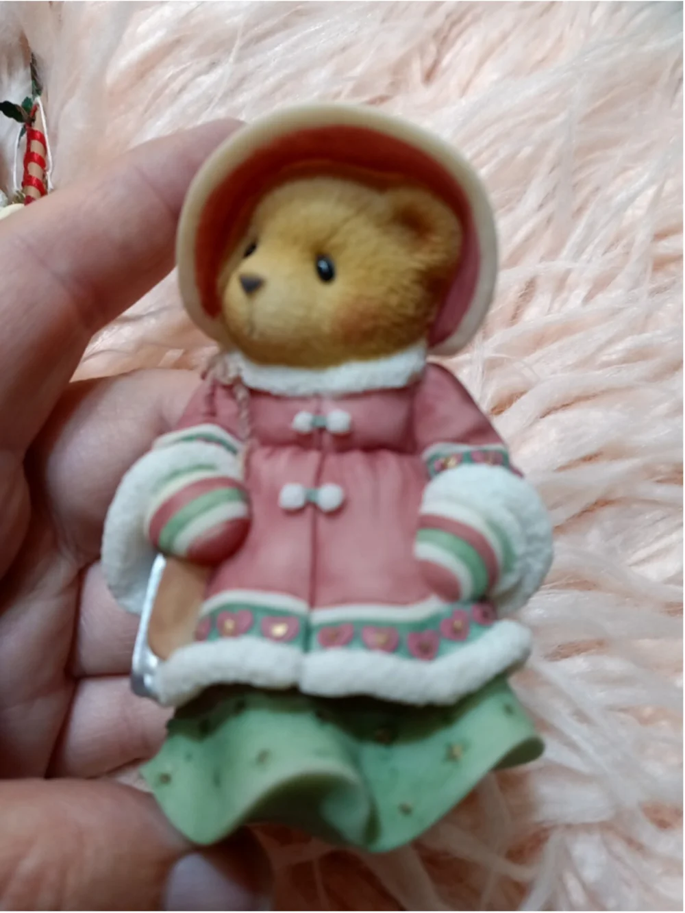 Cherished Teddies Thor 2008 Winter Loretta I'm Warm & Cozy Over You Ice skating